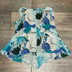 Boho handkerchief top